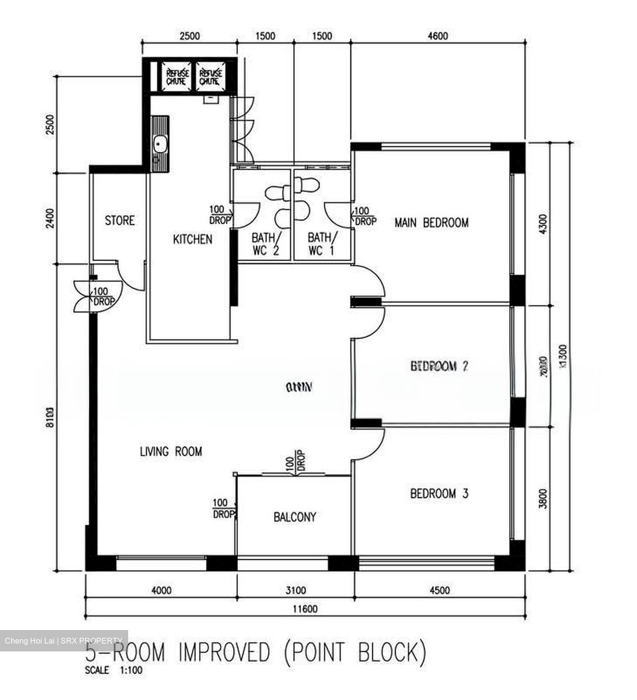 Blk 128 Bishan Street 12 (Bishan), HDB 5 Rooms #572069611